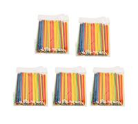 Almeigrity 5 paquets de bâtons en bois pour Nail Art, poussoir en bois pour cuticules et peaux mortes, outils de nettoyage et de dressage