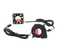 Almeigrity DC Fan + Turbo Fan Kit Accessoires d'imprimante 3D Pièces électriques 5 V pour Prusa i3 MK3 / 3S MK2 / 2.5 5 V