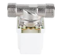 Almeigrity Electric Solenoid Valve One Way Normally Closed 1/2in External Thread Electric Water Valve DC 24V