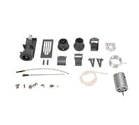 Almeigrity Ensemble de pompe à jet de propulseur de bateau RC gris propulseur de 26 mm avec tube de radiateur de moteur de brosse 540 pour la conversion
