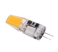 Almeigrity G4 LED COB Ampoule 5 W 600LM Silicone Lustre Plafonnier Ampoule AC/DC 12 V 4.2x1.3 cm (Blanc chaud)