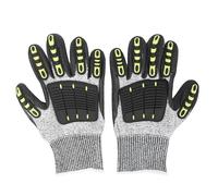 Almeigrity Gants de résistance aux coupures niveau 5, antidérapants, respirants, pour cyclisme, escalade