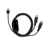 Almeigrity IVU CREATOR Câble MIDI universel 5 broches Adaptateur convertisseur de câble MIDI vers USB Compatible avec divers systèmes d'exploitation