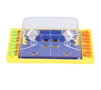 Almeigrity Jeu de Basket-Ball interactif Jouet améliorer la dextérité des Doigts Double Joueur Doigt Jeu de Table de Basket-Ball pour Le Haut (Jaune)