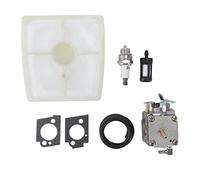 Almeigrity Kit de Bougie d'allumage de carburateur Kit de Bougie d'allumage de Filtre à Carburant à air Professionnel pour Accessoires de scie à chaîne