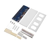 Almeigrity Kit d'horloge numérique 12 Pouces PCBA 12 Tubes numériques Faits à la Main avec Bande Lumineuse 1 vis de Sac