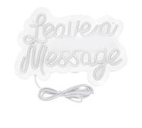 Almeigrity LED néon laisser un Message panneau lumineux pour mariage fête d'anniversaire chambre mur alimenté par USB