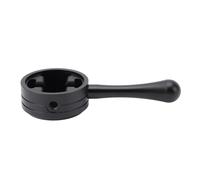 Almeigrity Levier de Vapeur de Remplacement pour Machine à Café Externe en Acier Inoxydable 304 Accessoire de Conversion de Levier de Bouton de Vapeur de Machine à Café (Noire)