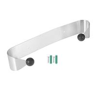 Almeigrity Porte-serviettes en papier mural en acier inoxydable pour rouleau de papier pour cuisine sous armoire