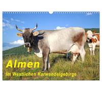 Almen im Westlichen Karwendelgebirge (Wandkalender 2026 DIN A3 quer), CALVENDO Monatskalender: Im Westlichen Karwendelgebirge öffnen sich grüne Almen, Orte zum Träumen und Wandern.