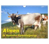 Almen im Westlichen Karwendelgebirge (Wandkalender 2026 DIN A4 quer), CALVENDO Monatskalender: Im Westlichen Karwendelgebirge öffnen sich grüne Almen, Orte zum Träumen und Wandern.