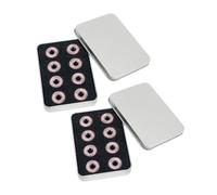 Almencla 16 Roulements de Rechange pour Skateboard 608RS (patins à Roues Alignées) - Accessoires de Patinage - Acier - Convient Aux Enfants et Aux Adultes, Rose