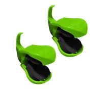 Almencla 2 Pièces Balles Fixes pour Canne à Pêche Clips de Maintien Porte-Cannes Attaches Multifonctionnelles en Matériau PP pour Une Protection Anti-Rayures A , Vert