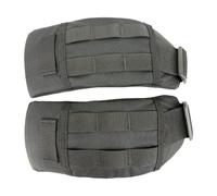 Almencla 2 Pièces Coussinets de Ceinture de Sport Amovibles Sangle de Taille Portable Soutien des Deux Côtés Installation Simple Compatible Léger Conviennent R, Horizontal Noir