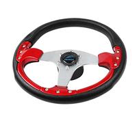 Almencla 320mm Volant de Bateaux Marine en Aluminium 3 Axes Conique pour Bateaux de Ponton