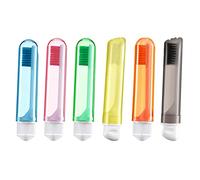 Almencla 5 Pièces Capuchon Brosse à Dents Couvercle Protège-brosse à Dents Étui Portable Plastique Pratique Accessoire Hygiène Oculaire Usage pour Voyag, 6