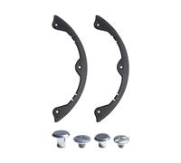 Almencla Bande de Protection pour Snowboard, Protection pour Plateau de Longboard, Protection de Bord pour Mini Cruiser, 2 Pièces, 29CM