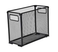 Almencla Boîte de Classement Suspendue En , Panier de Rangement Vertical pour Dossiers, Organisateur de Bureau Portable En Métal pour La Maison , S