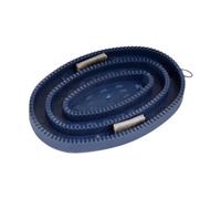 Almencla Brosse de pour Chevaux, étrille En Caoutchouc Robuste et Compacte pour Chevaux, Chats et Chiens