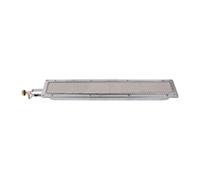 Almencla Brûleur Chauffant pour Barbecues, Pièce de Rechange pour Brûleurs Infrarouges et Brûleurs à En Acier pour Une Chaleur Uniforme, Installation Facil, 41x8cm