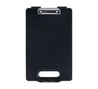 Almencla Chemises de Classement A4 avec Pinces pour Documents, Fournitures de Bureau Professionnelles, étuis Résistants, Outils et Cadeaux, noir