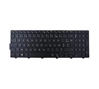 Almencla Clavier de Remplacement Disposition Française pour Dell pour Inspiron 15-3000 5000 3541 3542 3543 5542 3550 5545 5547 en Plastique