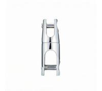 Almencla Connecteur d'Ancre Marine Pièce d'ancrage pour Bateau Attache à Charnière Corps Bi-Partie Goupille Inoxydable 316, Connecteur D Ancre Anti-desserrage À Deux Sections 10-12