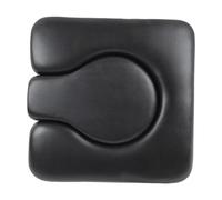 Almencla Coussin de Siège de Toilette Universel, Housse En PU, Coussin de Rechange Confortable, Lavable et à Séchage Rapide, pour Chaises de et établiss, Gourde Noire