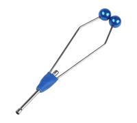 Almencla de Montage Fil pour Montage de Mouches Outil Spécial de Pêche à la Mouche Compact en Acier Inoxydable avec Embout Céramique Adapté pour Cadeau, Bleu