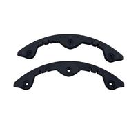 Almencla de Plateau de Skateboard en 2 Pièces, Couvre-Bordures Protecteur, Absorption des Chocs, Bande Anti-Collision, Installation Facile pour SNO, S