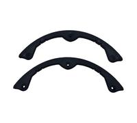 Almencla de Plateau de Skateboard en 2 Pièces, Couvre-Bordures Protecteur, Absorption des Chocs, Bande Anti-Collision, Installation Facile pour SNO, M