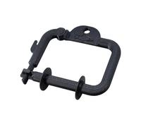 Almencla Distributeur de Ligne Mouche de Pêche Organisateur Clip pour Fil de Pêche Construction Robuste en Pet Rangement Compact Idéal pour Transport et, Noir