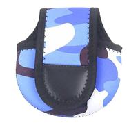 Almencla Étui pour Moulinet de Pêche en Néoprène Imperméable avec Fermeture éclair, Sac de Protection Résistant pour Le Camping, Les Sorties en Bateau et, Bleu