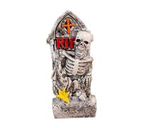 Almencla Figurine d'halloween en Résine, Sculpture Décorative de Table Amusant et Réaliste, Idéale pour Offrir Ou Décorer La Maison Ou Le Bureau, Style C