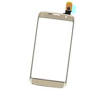 Almencla Kit de Remplacement Vitre Frontale pour Samsung Galaxy S7 Edge écran Tactile - Doré