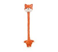 Almencla Longues Peluches Animaux Poupée Cou Long Sac Ornement Tissu Doux Compagnon Original Convient pour Enfants Décoration Bureau Cadeau, Renard