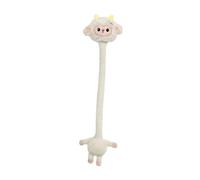 Almencla Longues Peluches Animaux Poupée Cou Long Sac Ornement Tissu Doux Compagnon Original Convient pour Enfants Décoration Bureau Cadeau, Mouton