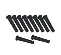 Almencla Lot de 10 Protège-câbles en Caoutchouc Légers et Portables pour Meuleuses d'angle et Machines de Coupe, 75mmx9mm