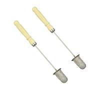 Almencla Lot de 2 Bâtonnets de Ventouses Chauffants, Prise En Main Confortable, pour Salon de Beauté et Bain de Pieds.