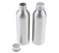 Almencla Lot de 2 Bouteilles En Aluminium Rechargeables pour Le Cyclisme En Extérieur, 150 ml