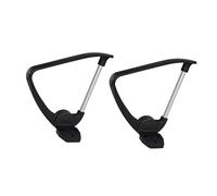 Almencla Lot de 2 Supports Pivotants pour Accoudoirs de Chaise de Bureau, Installation Facile, Remplacement des Bras de pour Chaises de Bureau. Acce