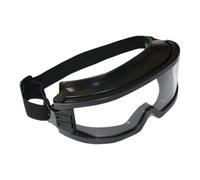 Almencla Lunettes de Protection Polycarbonate Oculaire Sécurité Champ de Vision Résistantes Aux Projections Particules Convient Peinture Rénovation, Noir