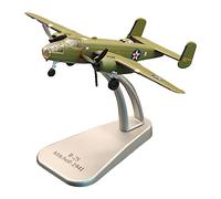 Almencla Maquette d'avion B-25, échelle 1:144, Jouet Représentant Un Avion de Chasse B-25, Idéal comme Cadeau pour Adultes, Bureau, Bibliothèque Ou Chambre