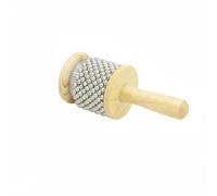 Almencla Maracas Bâton Enfant Instrument Percussion Hochet Perles Bois Métal Texture Agréable Découverte Mouvement et Son Coordination Rythmique Adapté aux, Bois, Petit