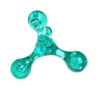 Almencla Massageur Masseur Manuel Corps Rouleau Boules Métal Plastique Pression Ajustable Selon Besoin Prise Ergonomique Facilement Transportable Adapté au Massage Musculaire Déplacement Maison, Vert