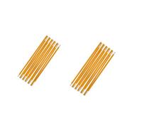 Almencla Mât de Tente Poteau de Tente Barre de Rechange u de Montage en Aluminium Segmenté Solution Solide et Légère pour Abri Extérieur Adapté au Camping Pique-Nique Plage, 3,6 Mètres