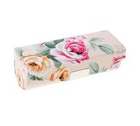 Almencla Miroir Porte-Maquillage Femme en PU, Beige