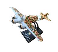 Almencla Modèle d'avion Simulation Alliage Miniature Bombardier Maquette Jouet Hélice Orientable Destiné à Salon Bureau Salle d'Étude Décoration Collection, Style C