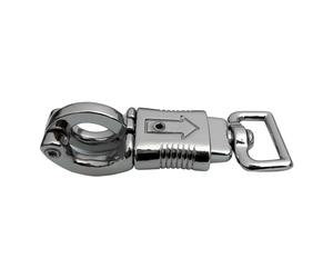 Almencla Mousqueton Anti-Panique avec œillet, Multifonctionnel, Facile à Installer, Portable, Boucle de Sécurité à Ouverture Rapide pour Corde, Randonnée, Camp
