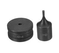 Almencla Outil de Perforation de Rechange, Montage Facile, Haute Résistance, Trous Ronds, Compact, Industriel, Lisse, électrique, Acier 40CR, 0.4 Cm